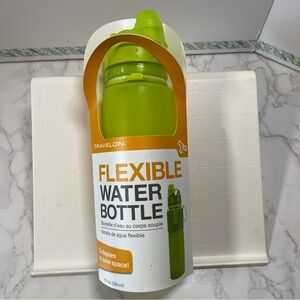 Travelon Flexible Water Bottle, 16.9oz, Yellow